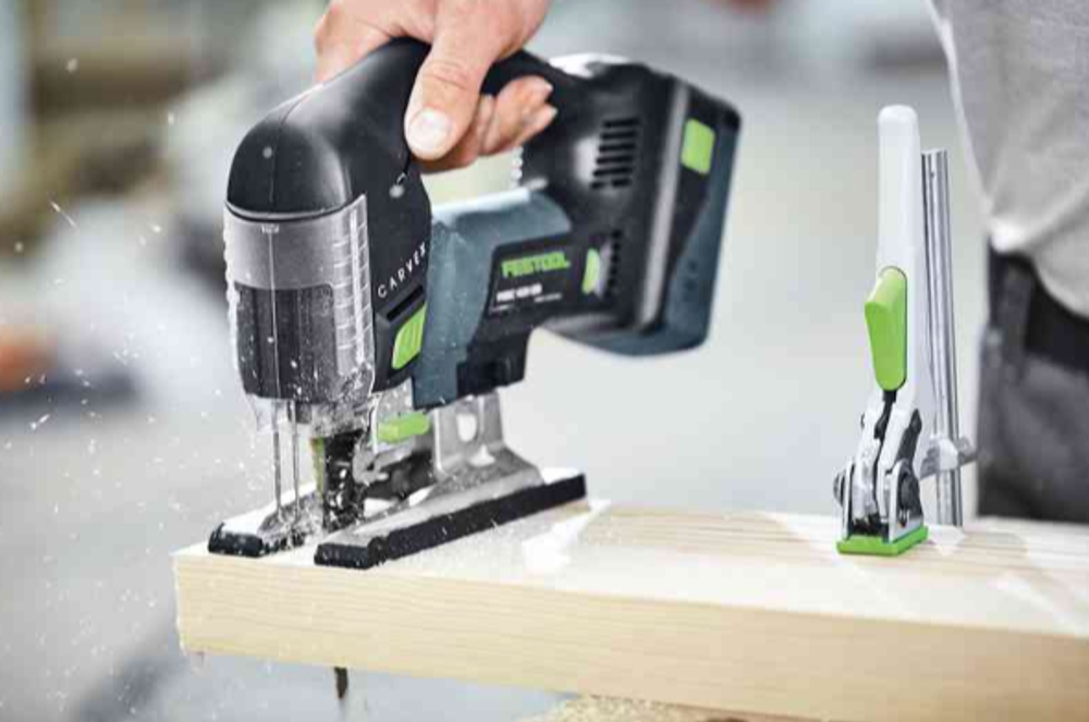 Аккумуляторный маятниковый лобзик с ручкой - скобой FESTOOL CARVEX PSBC 420 18 V EB-Basic 576530.