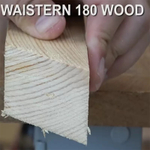 ХИТ! Пила японская Waistern 180 Wood Saw 180 мм 15 TPI для работ по дереву, фанере ZetSaw 15210