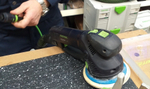ХИТ! Эксцентриковая шлифовальная машинка с редуктором FESTOOL ROTEX RO 150 FEQ-Plus для грубого, тонкого шлифования и полирования в систейнере Systainer SYS3 M 237 576017