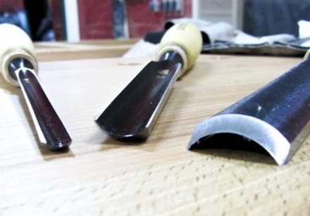 Стамеска полукруглая РК 10 мм ПЕТРОГРАДЪ  М00012577