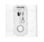 СКИДКИ ХИТ! Комплект 5 шт Мешки-пылесборники Festool SELFCLEAN SC-FIS-CT MINI / MIDI-2/5 204308