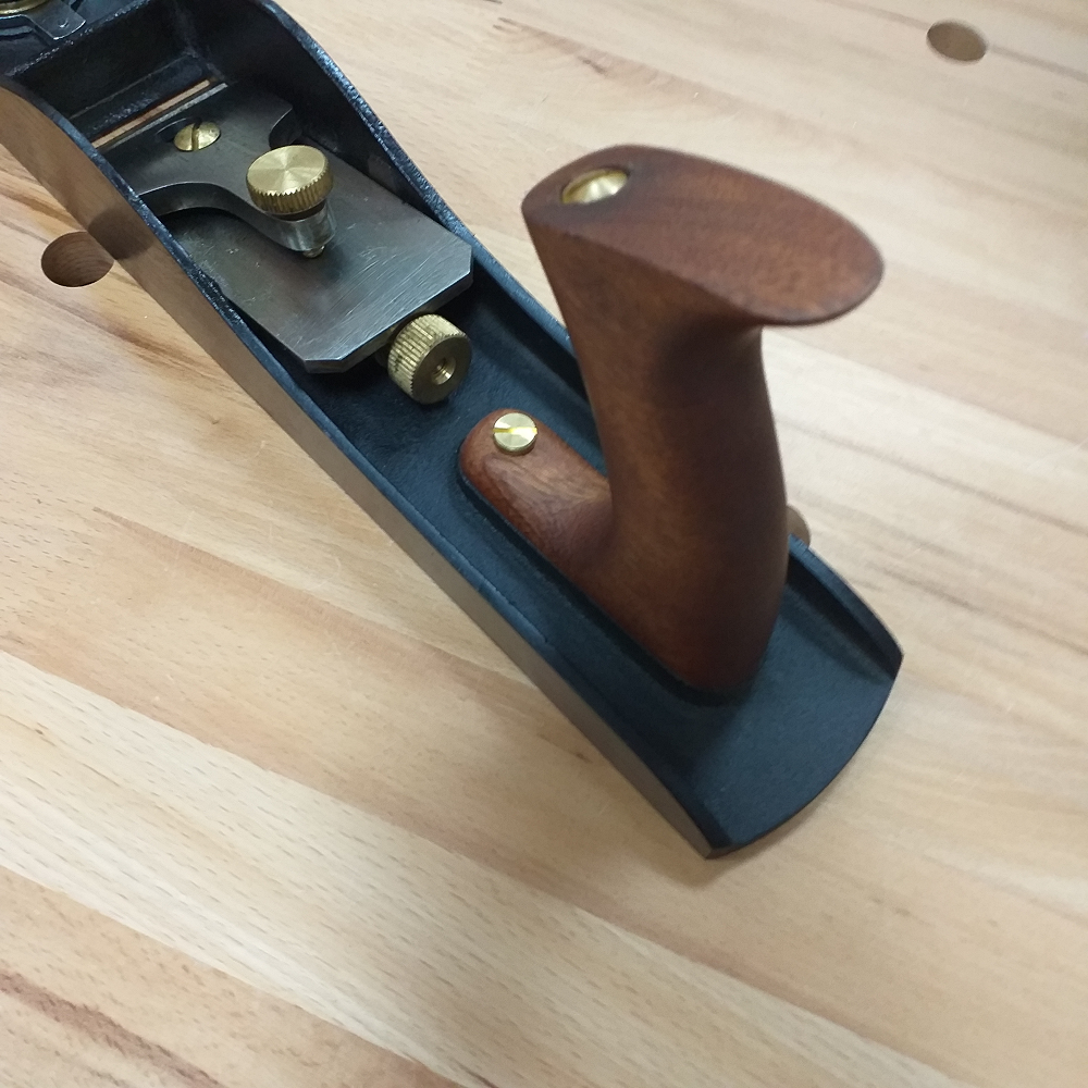 ЛУЧШАЯ ЦЕНА ХИТ! Рубанок торцовочный N 62 Low Angle Jack Plane сталь, ширина ножа 50 мм. длина подошвы 350 мм GOLDRATIO М00023175