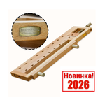 Новинка 2026! Верстак столярный настольный бук ПЕТРОГРАДЪ Milkman's workbench европейский тип 980 х 260 мм М00016619