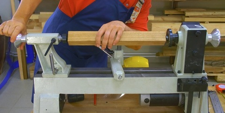 Станок токарный для обработки древесины 0,55 кВт 230 В BELMASH WL-300/450VS S079A