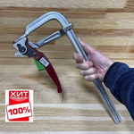 ХИТ! Струбцина быстрозажимная с трещоточным (храповым) механизмом Pal 30 х 12 см 4000N Piher М00006510