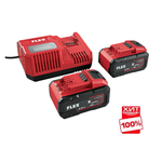 ХИТ! Комплект FLEX P-Set 18-88R Два аккумулятора 18 В, 8 Ач и ускоренное зарядное устройство 533175