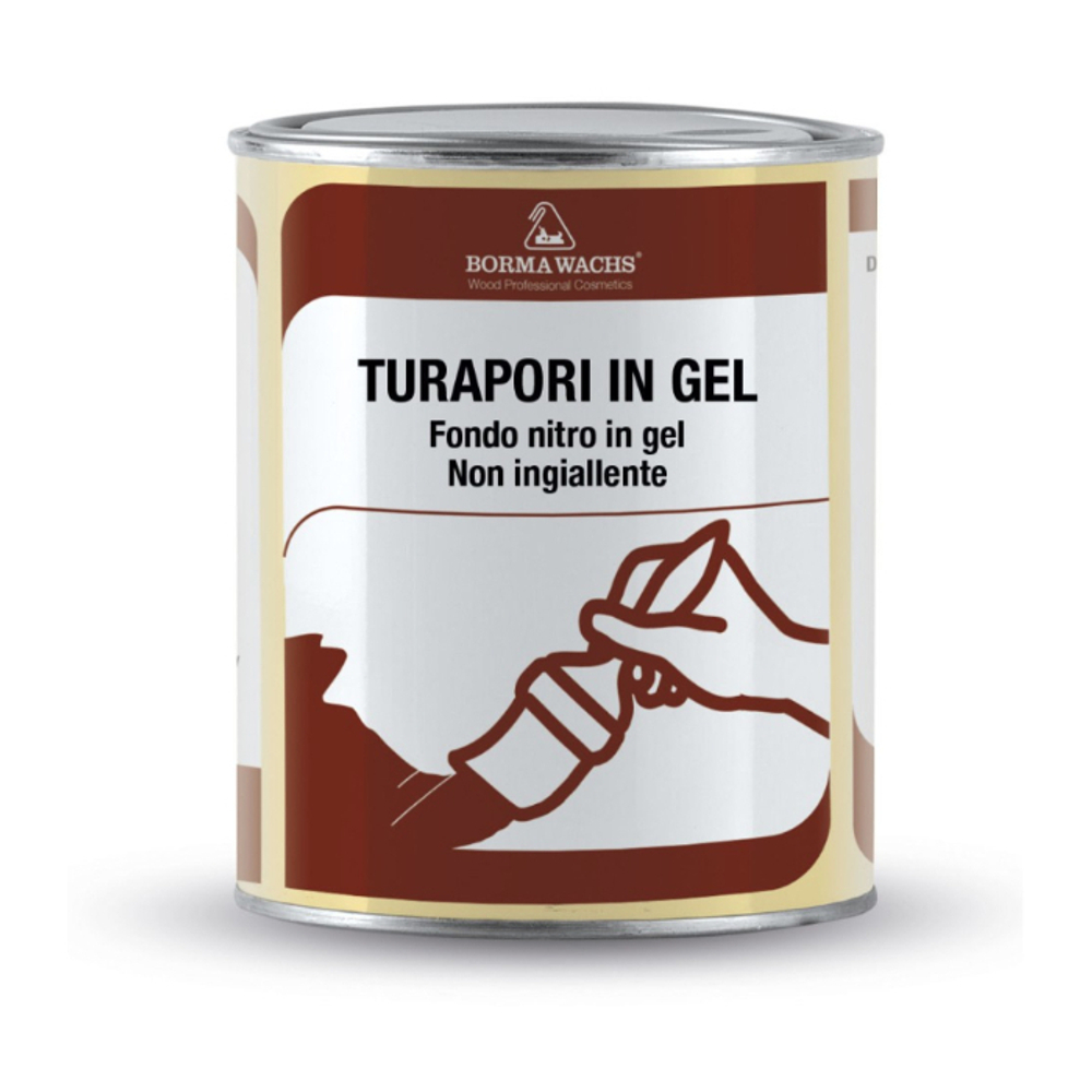 ХИТ! Грунт гель на нитрооснове TURAPORI GEL 250 мл для внутренних работ Borma 0650