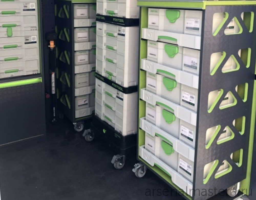 ХИТ! Комплект выдвижных полок 5 шт FESTOOL SYS-AZ-Set 500767