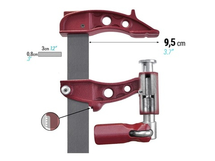 ХИТ! Струбцина Piher MAXIPRESS E 60 х 9,5 см 9000N усилие до 900 кг 59060 М00021149