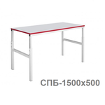 Новинка! Стол промышленный базовый СПБ Gresson 1500 х 500 общепромышленное исполнение СПБ-1500х500