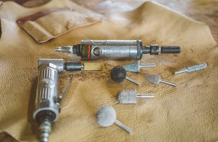 ХИТ! Шлифовальная головка Kutzall шарообразная D 25.4 мм Very Coarse (Extreme) хвостовик 6.35 мм М00017738