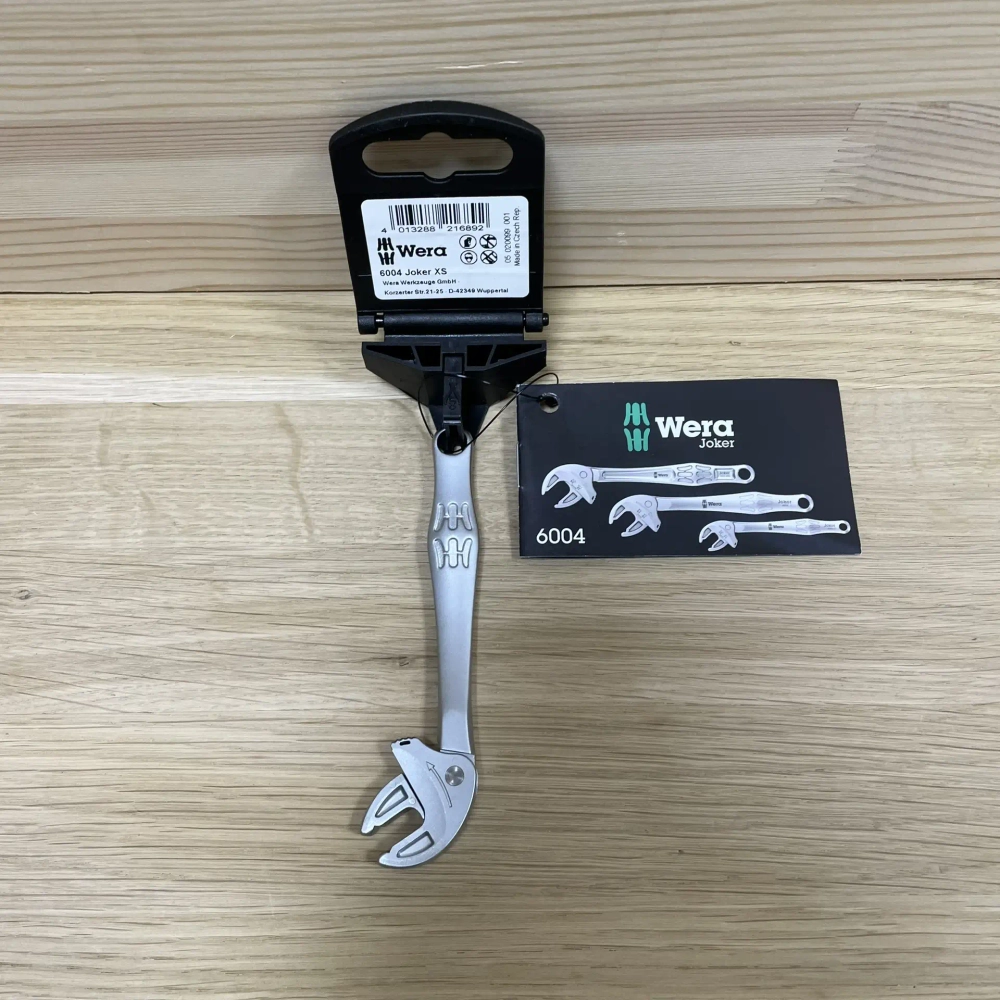 Ключ гаечный рожковый с самонастройкой 6004 Joker XS 7-10 x длина 117 мм WERA WE-020099