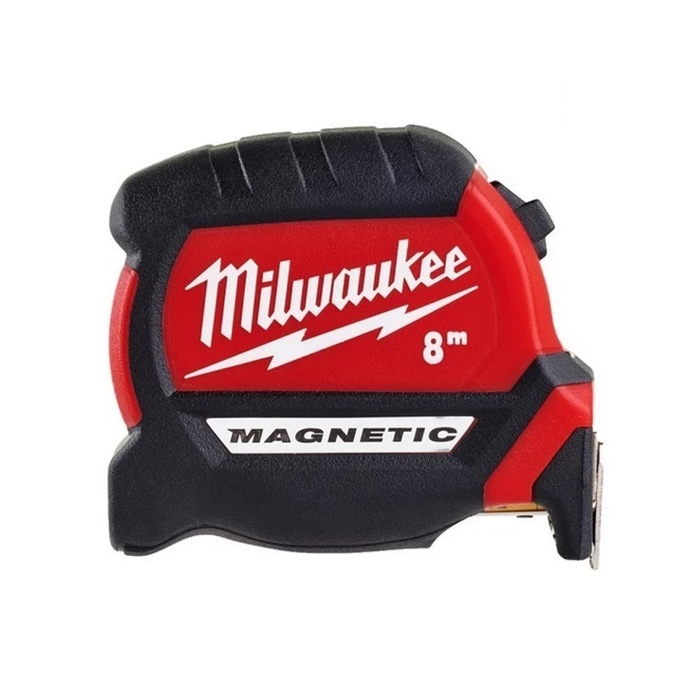 ХИТ! Рулетка магнитная GEN III 8 м ширина полотна 27 мм MAGNETIC TAPE PREMIUM MILWAUKEE 4932464600