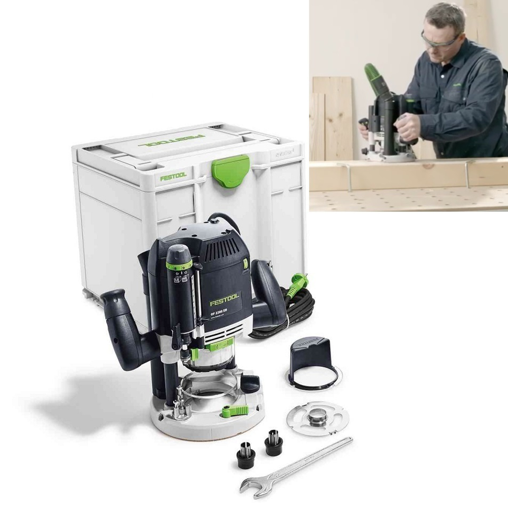 ВЕСНА СКИДКИ ХИТ! Вертикальный фрезер FESTOOL в систейнере OF 2200 EB-Plus 576215