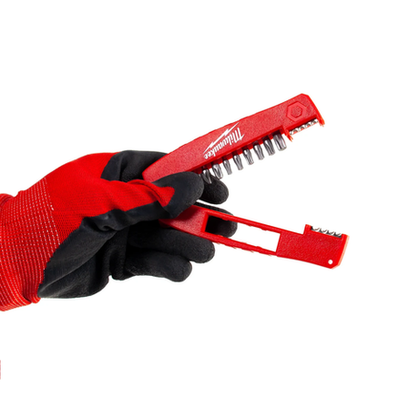 ХИТ! Набор бит 12 шт. Milwaukee SHOCKWAVE Impact Duty set 2 GEN III Крокодил N 2 дюйм 4932430910