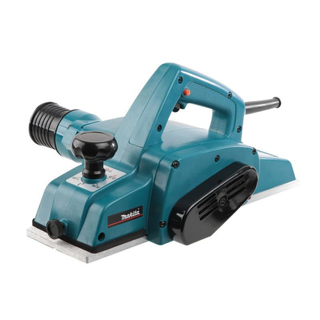 Новинка! Электрический рубанок Makita 0,84 кВт, ширина строгания 110 мм, макс. глубина строгания 2 мм за один проход, для обработки деревянных и пластиковых поверхностей 1911B