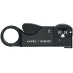 Стриппер 105 мм для коаксиального кабеля, RG 58 / 59 / 62, SB KNIPEX KN-166005SB
