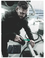 Новинка! Набор 16 предметов Трещотка WERA 8100 SB 12 Zyklop Comfort, переключатель реверса, 3/8", метрические размеры, в сумке - футляре WE-005530