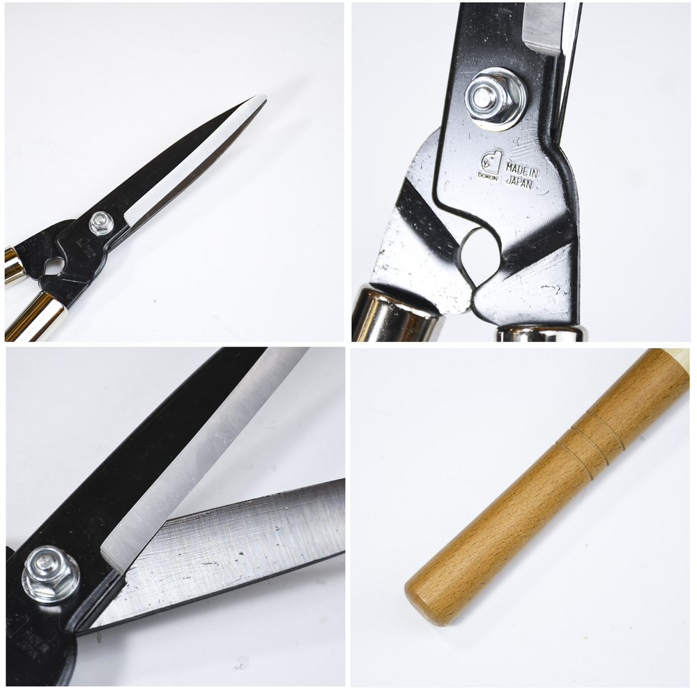 Новинка! Японские Ножницы садовые для живой изгороди и художественной стрижки деревьев Dokan Shozo 150 мм / 545 мм М00021075