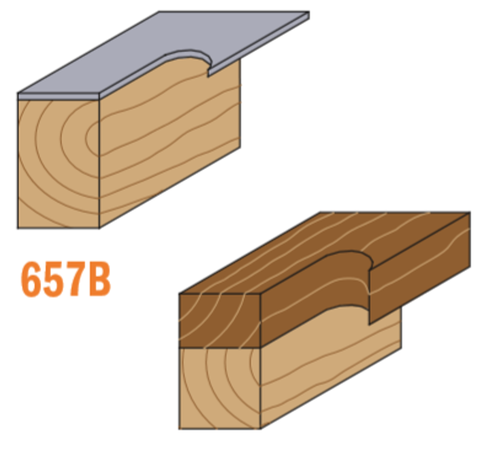 ХИТ! Фреза обгонная верхний и нижний подшипник, сменные ножи Z2 S8 D 19 X 30 X 90 RH CMT 657.191.11B