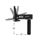 Новинка! Прижим Г-образный верстачный 2 шт. Woodwork с посадкой 20 мм, 3 степени прижима CLM-011