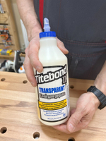 ХИТ! Клей столярный влагостойкий TITEBOND II Transparent Premium Wood Glue 1125 прозрачный 946 мл TB1125