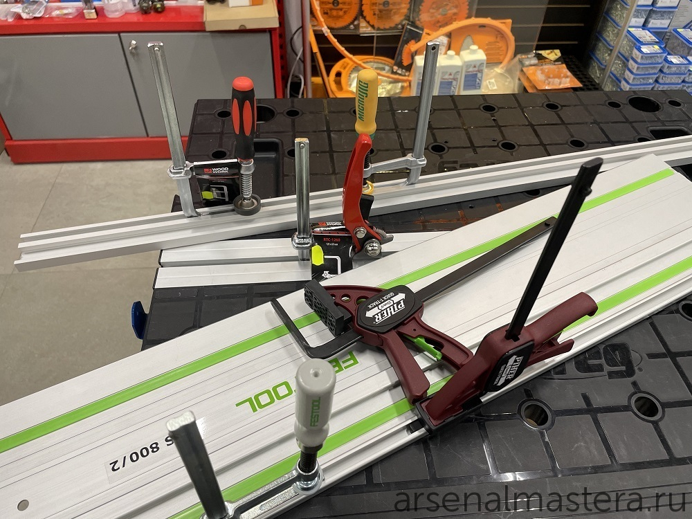 ХИТ! Струбцины винтовые Festool, комплект из 2 шт. FSZ 120/2 489570