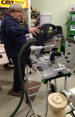 Торцовочная пила с протяжкой FESTOOL KAPEX KS 120 REB-Set-MFT с Многофункциональным столом MFT 576663
