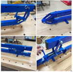 СУПЕР ХИТ! Струбцина Вайма модель 2 для склейки щита шириной до 1160 мм ПЕТРОГРАДЪ М00021617