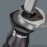 АКЦИЯ WERA ХИТ! Набор 6 предметов ОТВЕРТКИ силовые с подставкой, PH 1 x 80 / 2 x 100, SL 0.6 x 3.5 x 80 / 0.8 x 4.5 x 90 / 1 x 5.5 x 100 932/6 018282 WERA WE-018282