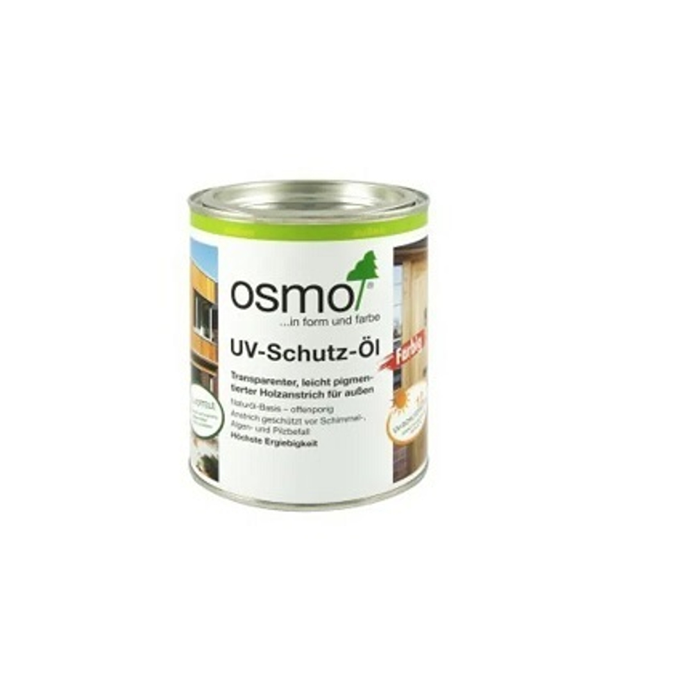 Защитное масло с УФ-фильтром цветное Osmo 429 Натуральное 0,125 л UV-Schutz-Ol Farbig для наружных работ Osmo-429-0,125 11600050