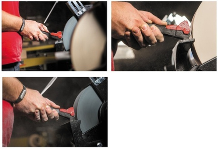 Профессиональный станок для заточки и правки инструмента / Точило 2,8 кВт 400 В заточка, шлифовка, полировка металла IBG-12 JET 578012-3RU