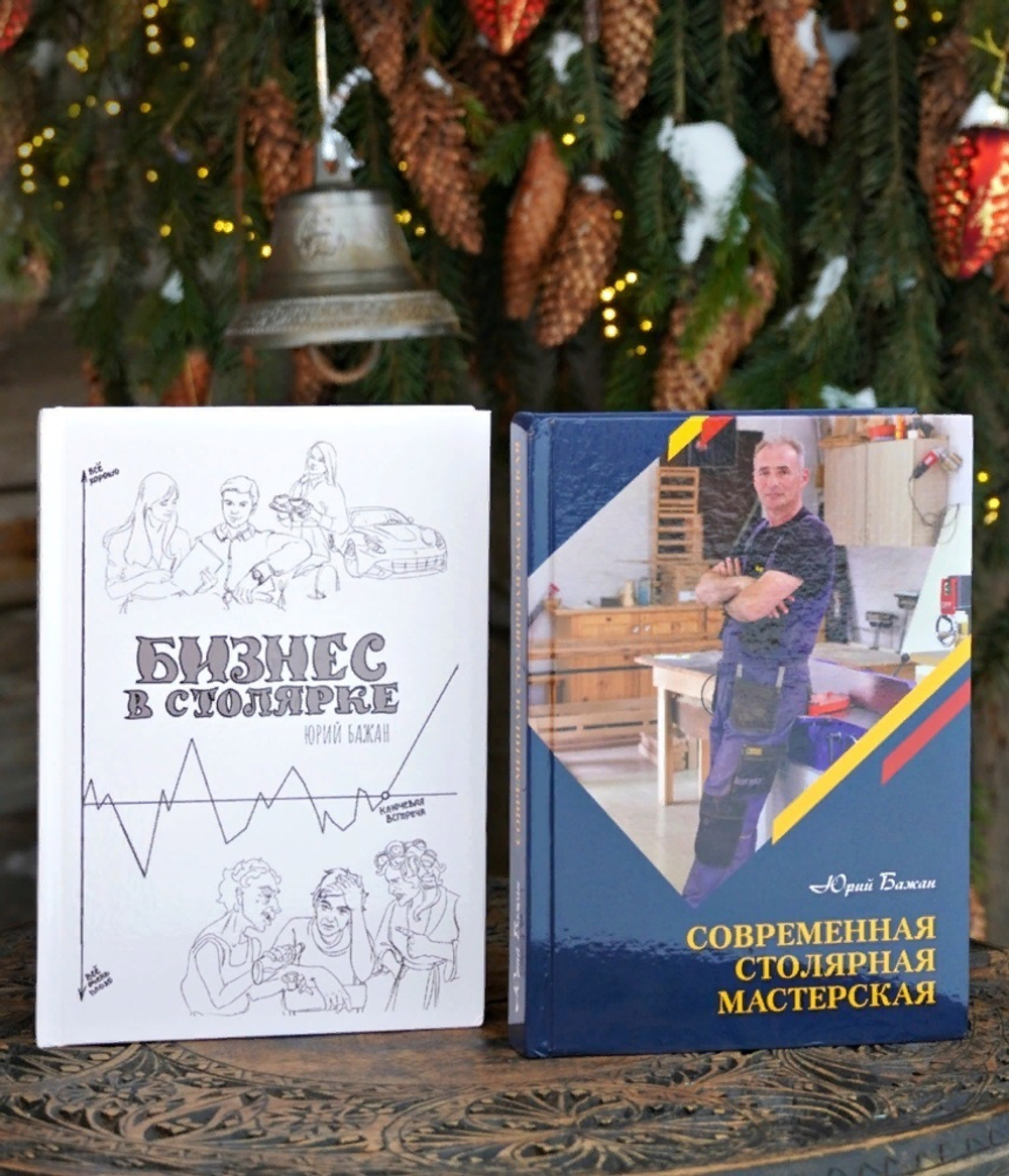 ПРАЗДНИЧНАЯ СКИДКА ХИТ! Книга Бизнес в столярке 206 стр. бумага мелованная глянцевая, автор Бажан Ю.П.