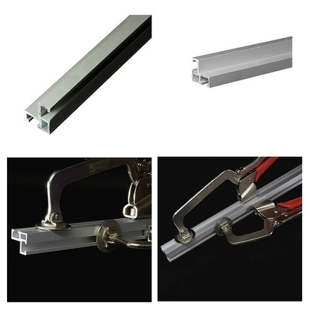 Профиль шина анодированная 30 х 26 мм 1500 мм WOODWORK TR30.150