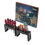 Новинка! Рождественский календарь WERA Advent 2025 16 VE 1 и Промо - набор Kraftform 28 предметов ОТВЕРТКИ + 2 подставка + открывалка, Шлиц Torx, крестообразный, прямой, шестиугольный (H) WE-136610
