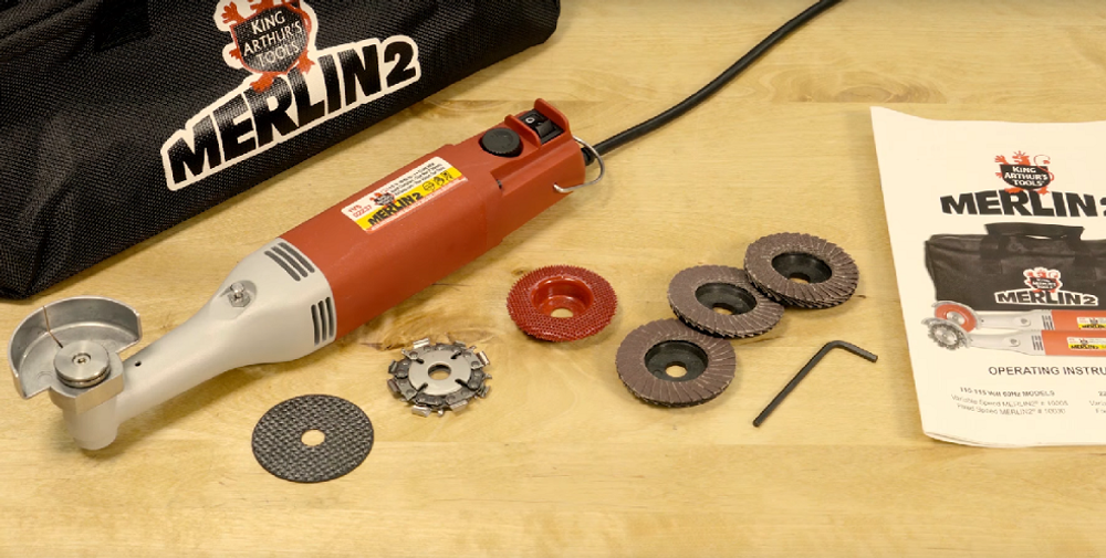 ХИТ! Гриндер для резьбы по дереву Merlin 2 Universal Carving Set Variable Speed Di 715348/KAT 10040EU М00011999