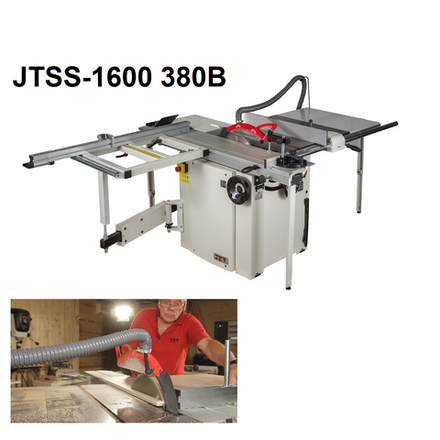 ОСЕННИЕ СКИДКИ! Форматно - раскроечный станок профессиональный JET JTSS-1600 380 В 3,8 кВт, каретка 1600 мм, диск 300 мм 10000044T