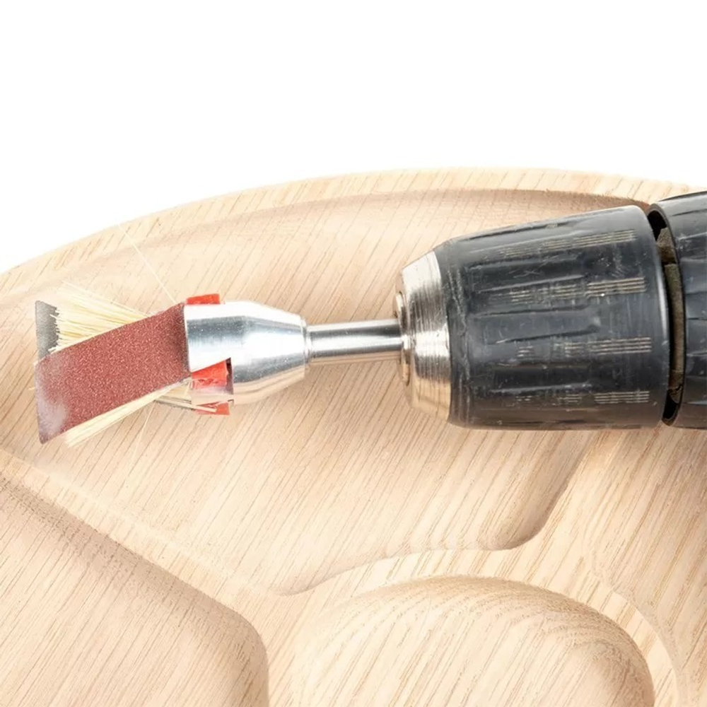 Новинка! Комплект 10 шт Щетка шлифовальная DE-TERO Flex MB7 18 x 25 / 30 x 0 мм 121L P120 (5 комплектов по 2 шт) 425127