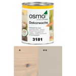 Цветное масло для древесины Osmo 3181 Галька, 0,75 л Dekorwachs Intensive Tone для внутренних работ Osmo-3181-0.75 10100400