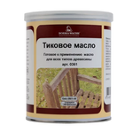 Масло тиковое (тара 1 л) цвет М12022 (сосна) для внутренних и наружных работ Borma EN0361-M12022