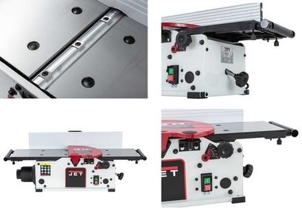 ХИТ! Фуговальный станок настольный c сегментным валом 1,2 кВт 230 В JSJ-8SH JET 10000297M