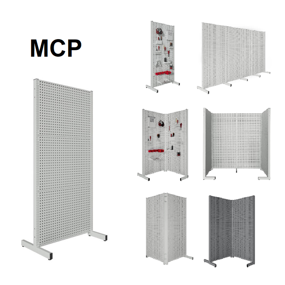 Новинка! Перфорированная модульная система размещения инструмента Gresson МСР 830 х 30 х 1850 мм МСР-830