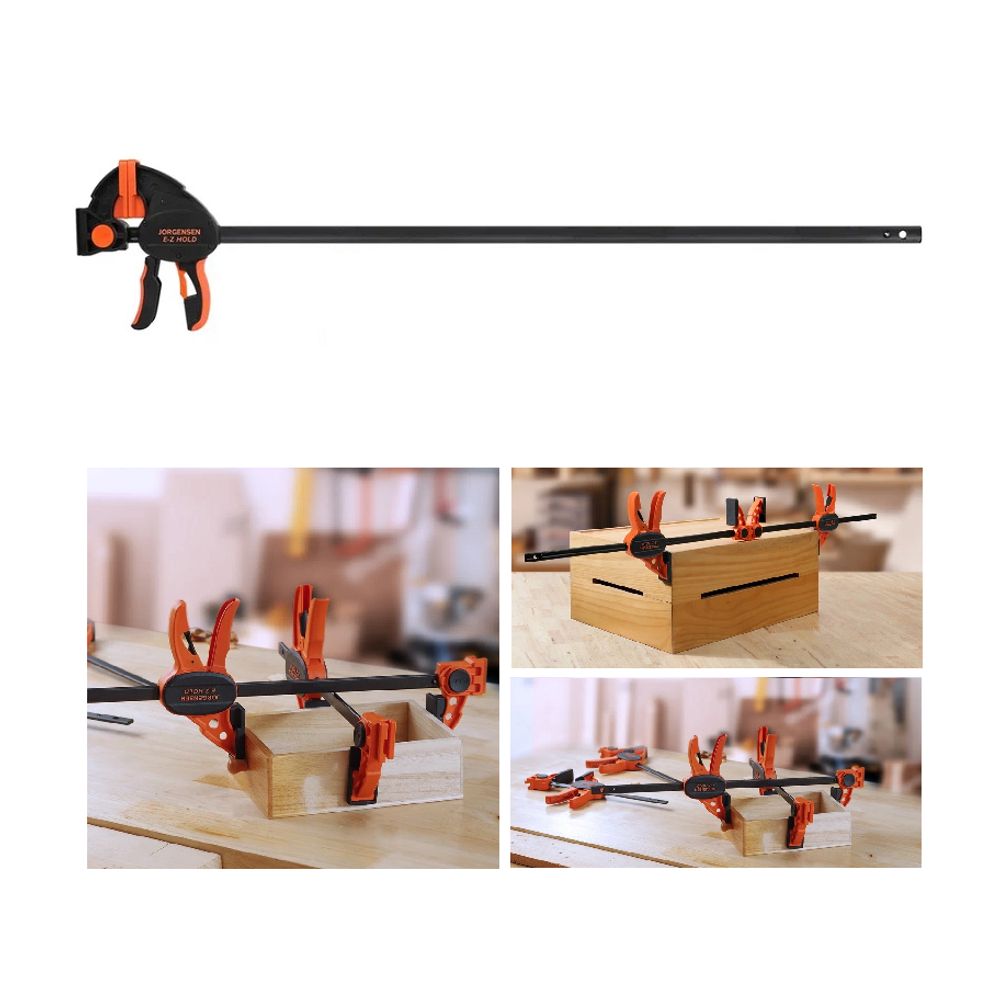 ХИТ! Струбцина быстрозажимная Heavy Duty E-Z HOLD 900 х 92 мм для тяжелых условий эксплуатации PONY JORGENSEN 33736