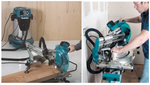 Новинка! Торцовочная пила Makita 1,51 кВт, диск 260/30 мм с протяжкой и лазером, Глубина пропила 90/45 град 91 мм, Ширина пропила 90 и 45 град.279/197 и 91/91 мм LS1019L