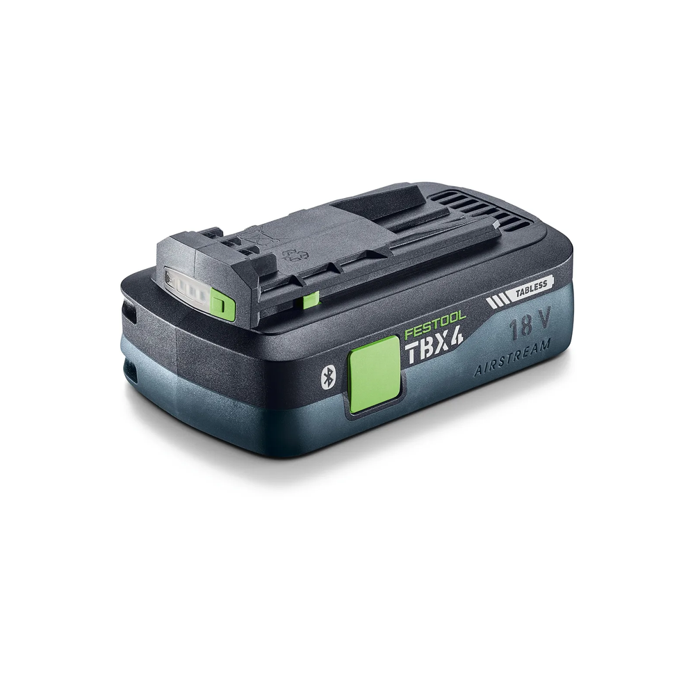 Новинка 2026! Аккумулятор FESTOOL Tabless BP 18 TBX 4 C-ASI с функцией охлаждения AIRSTREAM, Bluetooth 578745