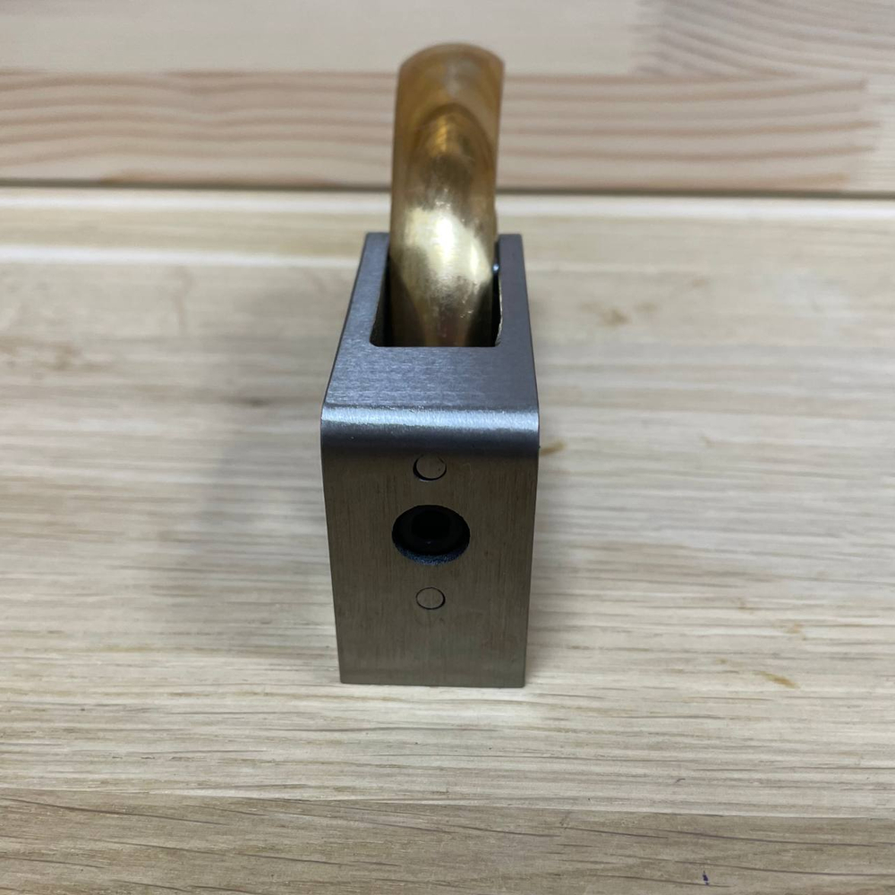 ХИТ! Рубанок зензубель N211 100 мм лезвие 28 мм GOLDRATIO М00023180