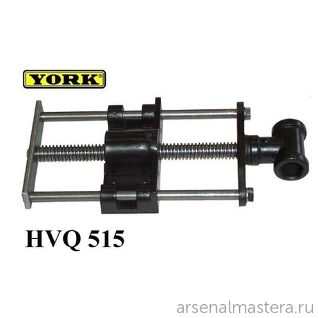 ВЫГОДНЫЕ ЦЕНЫ! Винт быстрозажимной York HVQ515 для верст. тисков с двумя направляющими D24 мм 390 / 205 мм М00007879