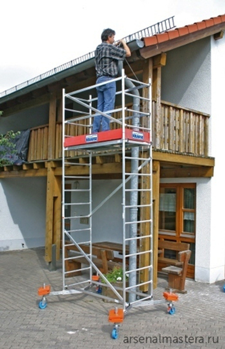 Подмости передвижные Krause Climtec (Вышка - тура) 2-я надстройка 710154