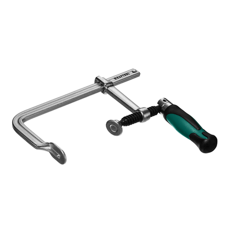 Новинка! Струбцина цельнокованая KRAFTOOL Forge FF-160/80 80 х 160 мм, 2900 Н для слесарных и сварочных работ 32014-080-160