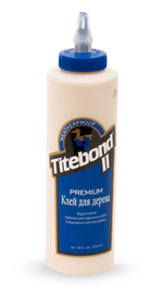 ХИТ! Клей столярный влагостойкий TITEBOND II Premium Wood Glue 5004 кремовый 473 мл TB5004